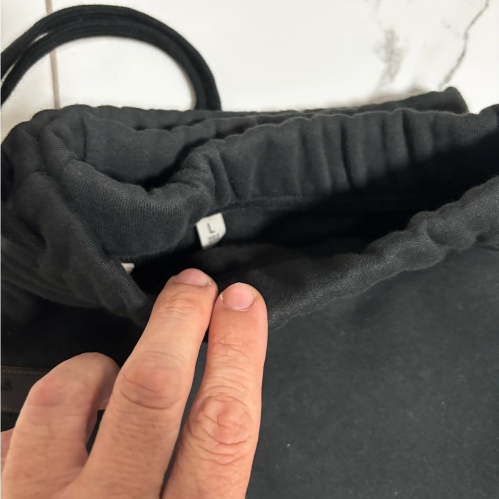 Essentials Men's Black Joggers - Picture 5 of 13